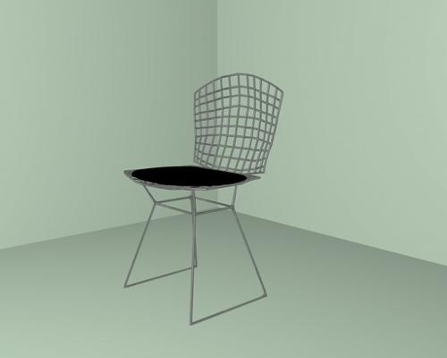 metal chair preview image